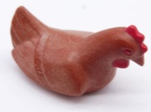 Playmobil figurine poule - figurine,