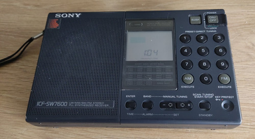 Vintage sony icf sw7600 - vintage, icf-sw7600