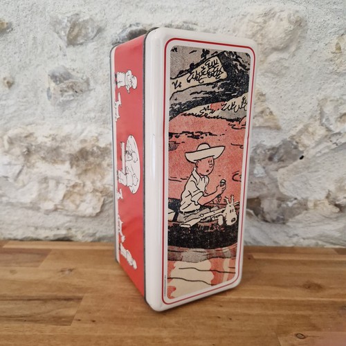 Boite metal tintin - tintin, delacre