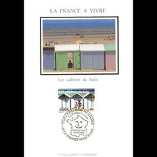 CM soie - Les cabines de bain