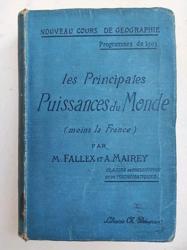 Ancien manuel scolaire - scolaire, "les