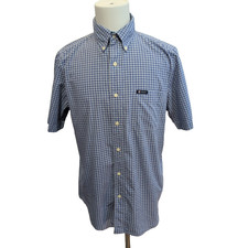 Chemise Chaps bleu à petits