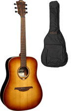 GUITARE FOLK DREADNOUGHT BROWN SHADOW LAG TRAMONTANE T118D-BRS + HOUSSE