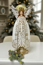 Clayre & Eef Ange Blanc Or