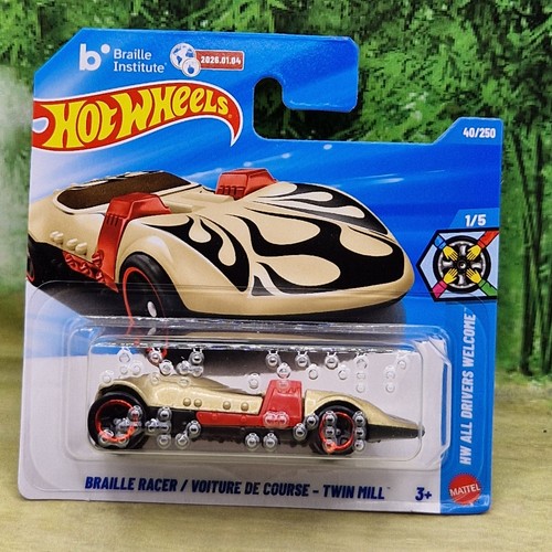 Hot wheels 2026 braille - hot, 2026.