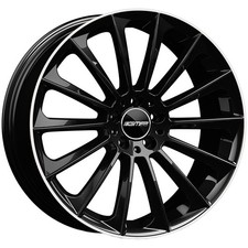 JANTES ROUES GMP STELLAR POUR MERCEDES-BENZ CLASSE GLK 9.5X19 5X112 BLACK DIAMO
