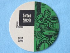 Plus Grand Bière de Collection dessous Verre ~ Gordon Biersch Brewing~ Palo Alto
