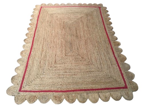 Tapis jute tressé - jute,