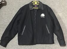 *Vintage Planet Hollywood leather & wool Bomber Jacket - XL - Puerto Vallarta