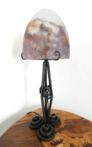 Lampe art déco - lampe, et