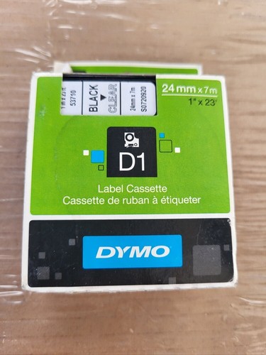 Cassette ruban dymo 24mm - de,