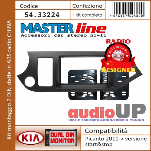 Cadre autoradio din - d'autoradio, kia