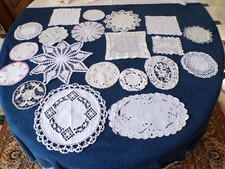 20 PETITS NAPPERONS ANCIENS