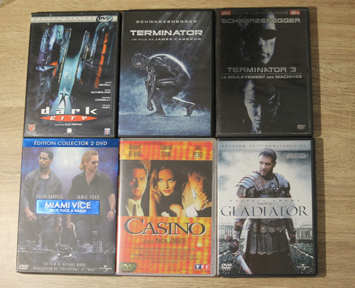 Lot dvd science - 6, /