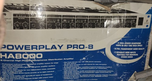 Behringer ha8000 amplificateur - behringer,