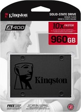 Kingston SSDNow A400 960 GB SSD interne 6.35 cm (2.5) SATA 6 Gb/s au détail