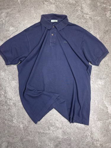 Polo lacoste bleu marine - polo,