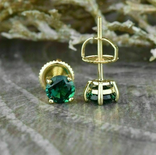 Boucles oreilles rondes en - boucles,