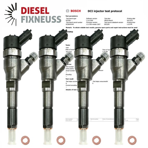 Injecteur bosch citroen - 4x,
