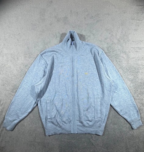 Gilet zippé maille lacoste - zippé,