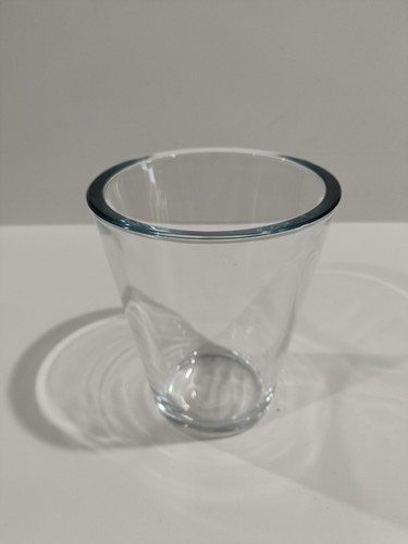 Vase verre épais - vase, en