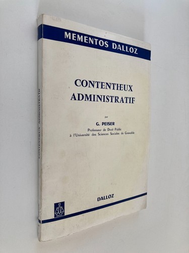 Contentieux administratif g - -,