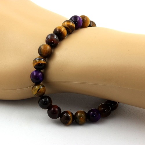 Bracelet oeil tigre - bracelet, +