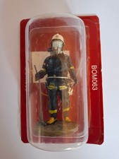 Figurine Plomb - Pompier Tenue De Feu - Stockholm 2003