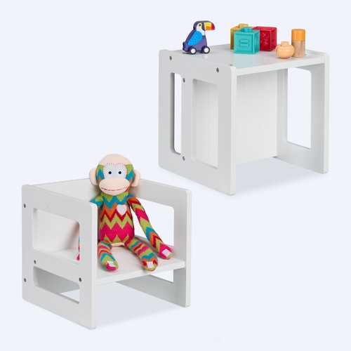 Tabouret enfant réversible