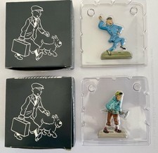Lot De Deux Figurines Tintin