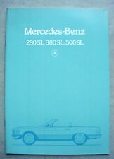Brochure 1983 MERCEDES 280 380