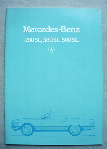 Brochure 1983 mercedes 280 - 1983,