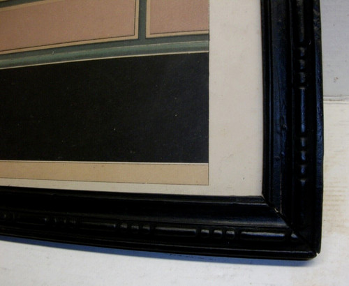 Cadre art déco bois - bois, 36,5
