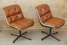 2 Fauteuils  Vintage CHARLES