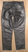 Polo Indian - Homme- Jean en Cuir/ Motard- Pantalon en Cuir en Noir Env. W30/L30