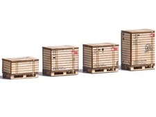 BUSCH Set de 6x caisses et