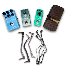 Donner Verb Square Reverb + Movall Delay, Kmise Noise Gate, Volwah Effects Pedal