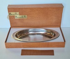 Grand plat de service métal