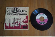 STEPHANE STEEMAN MOSSIEUR VERBROKEN  EP BELGE 1968 COMEDIE POLITIQUE