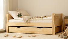 Lit enfant 90x190 Lit simple en bois  Lits Montessori option tiroir et matelas