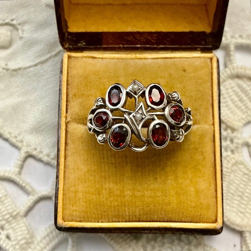 Ancienne bague argent massif - bague,