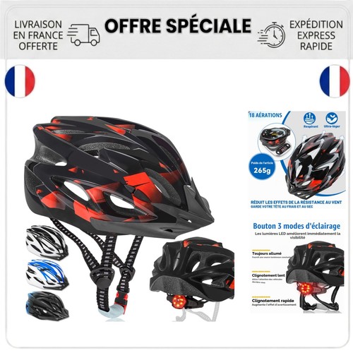 Casque vélo adulte - , led