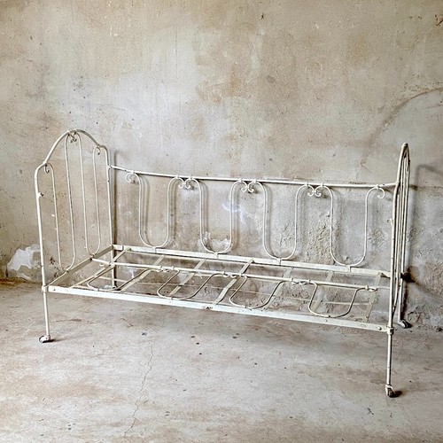 Lit banquette fer forgé - fer,