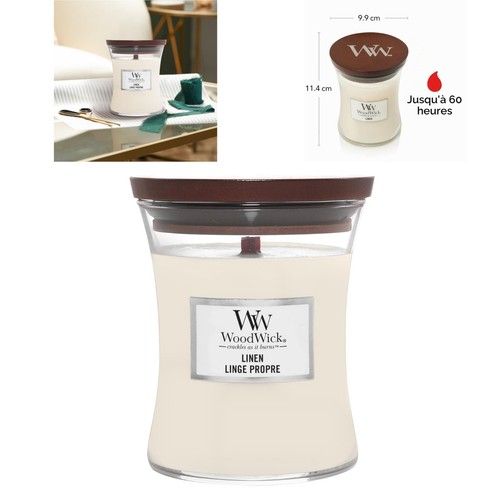 Bougie parfumée woodwick - bougie,
