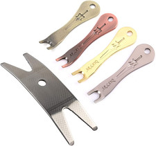 Jiayouy 5Pcs Acoustic Guitar Bridge Pins & Knob Puller Remover Extractor Tool St