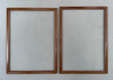 Deux cadres en pitchpin - 40 x