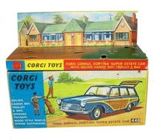 Corgi toys boîte box repro 440 ford consul cortina super estate car