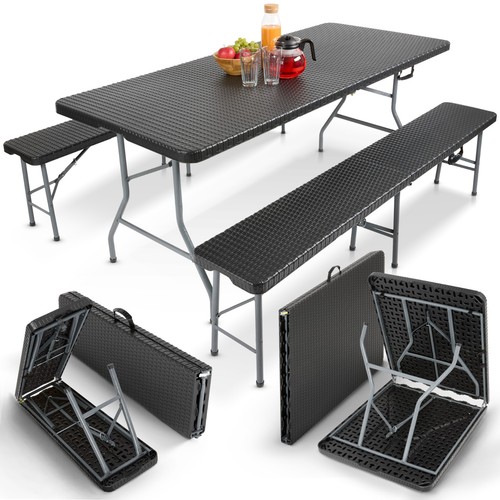 Arebos table pliante buffet - arebos,