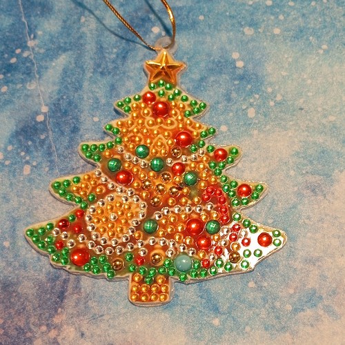 Porte clés sapin noël - porte-clés, de