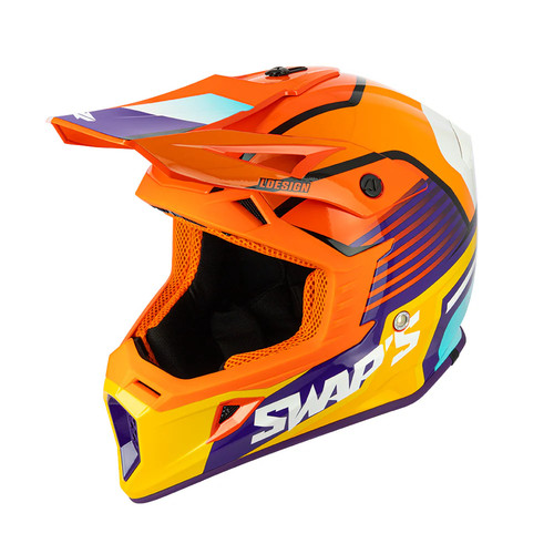 Casque cross blur s818 - casque,